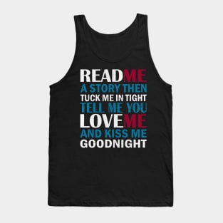 Read me a story red Tank Top